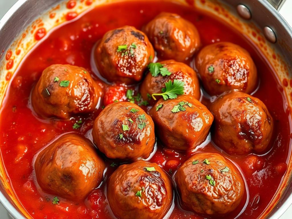 Almôndegas Low Carb ao Molho