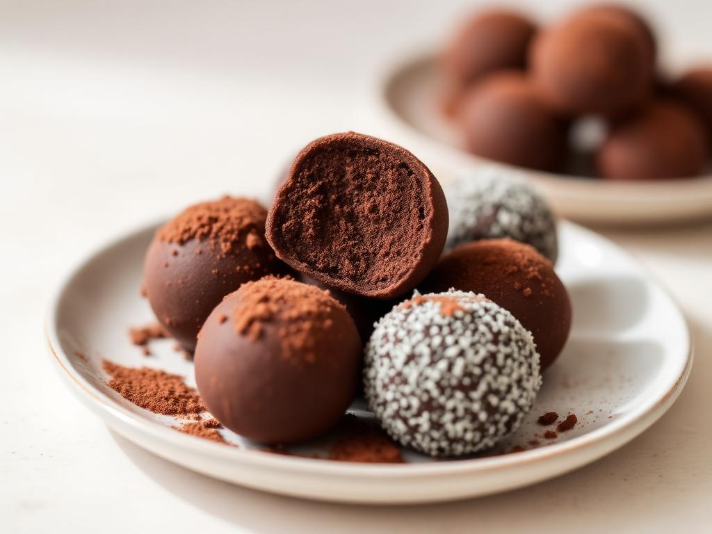 Brigadeiro de cacau sem açúcar