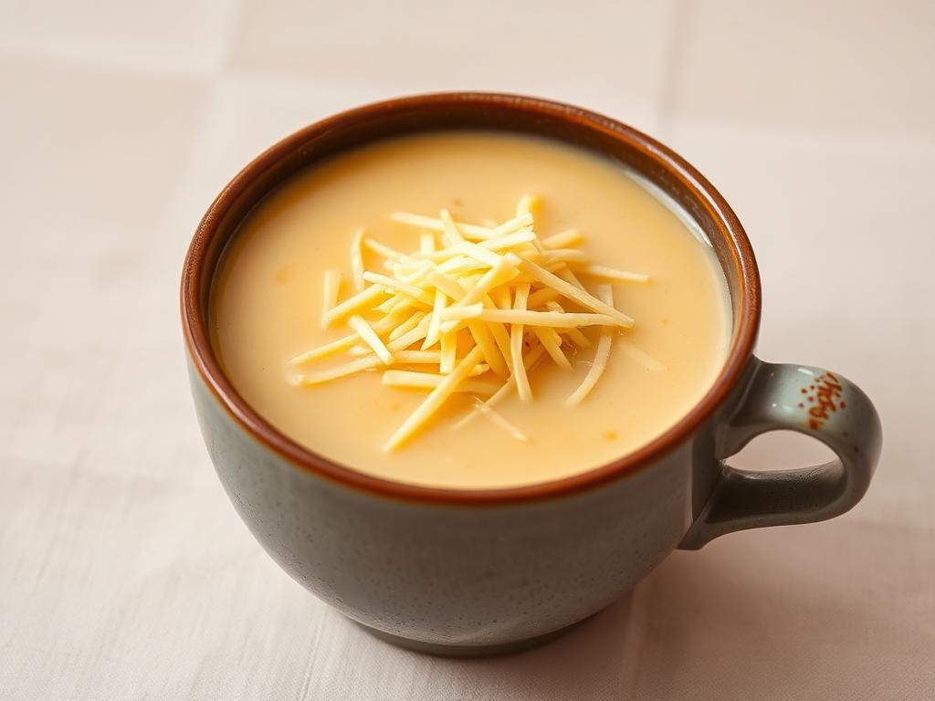 Caldo de Couve-Flor com Queijo