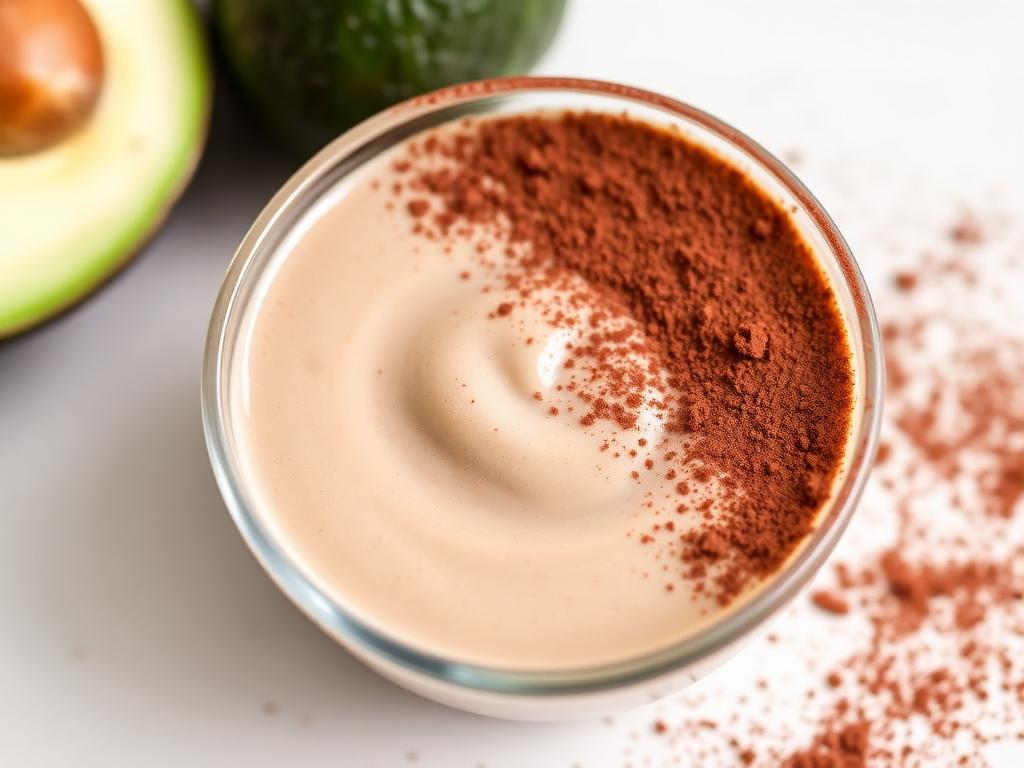 Creme de Abacate com Cacau