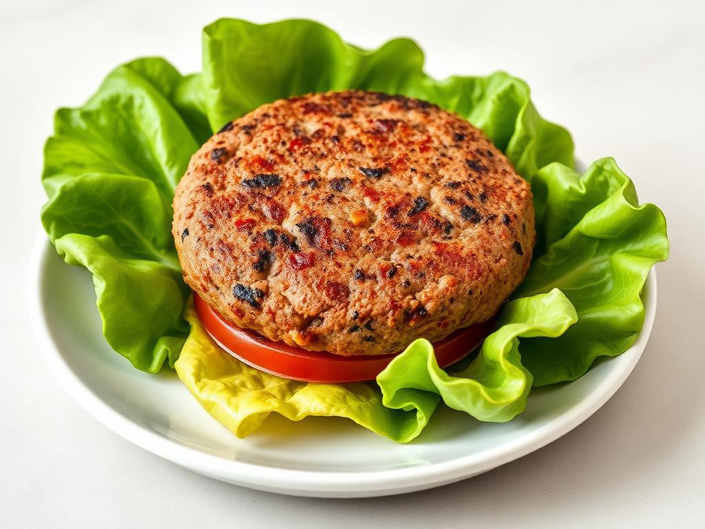 Hambúrguer Caseiro Low Carb