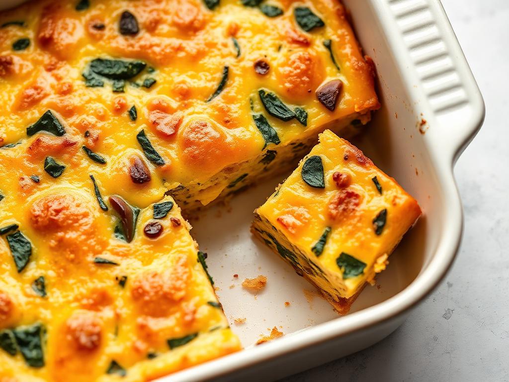 Omelete de Forno com Legumes